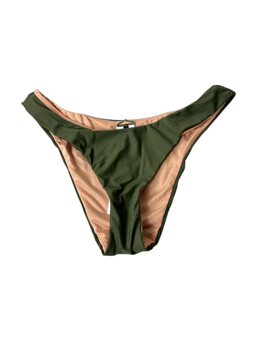 J. Crew Classic Mid Rise Curved Waist Cheeky Bikini Bottom Size Small NWT